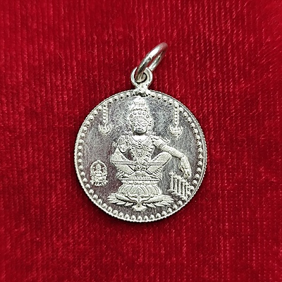 Swami Ayyappa Silver Pendant | Sacred Protection & Devotion | Swamiye Saranam Ayyappa Swami Ayyappa Silver Pendant | Sacred Protection & Devotion | Swamiye Saranam Ayyappa