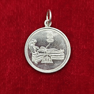 Sree Padmanabhaswamy Silver Pendant | Pure Silver | 5gms Sree Padmanabhaswamy Silver Pendant | Pure Silver | 5gms