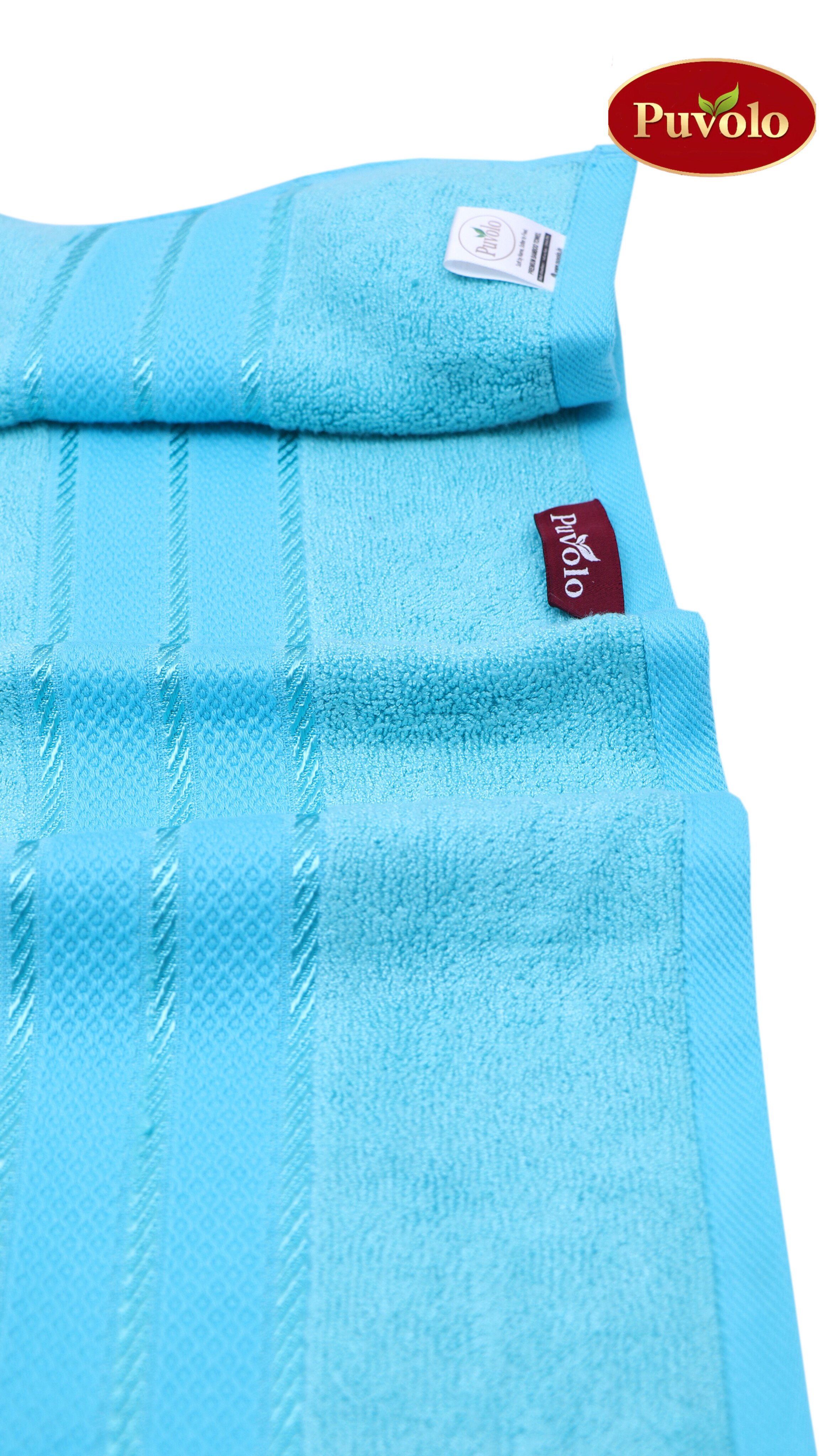 Bamboo Bath Towel Sky Blue