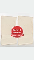 Cream Zero Twist Hand Towel