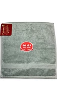 Frosted Lime Zero Twist Face Towel