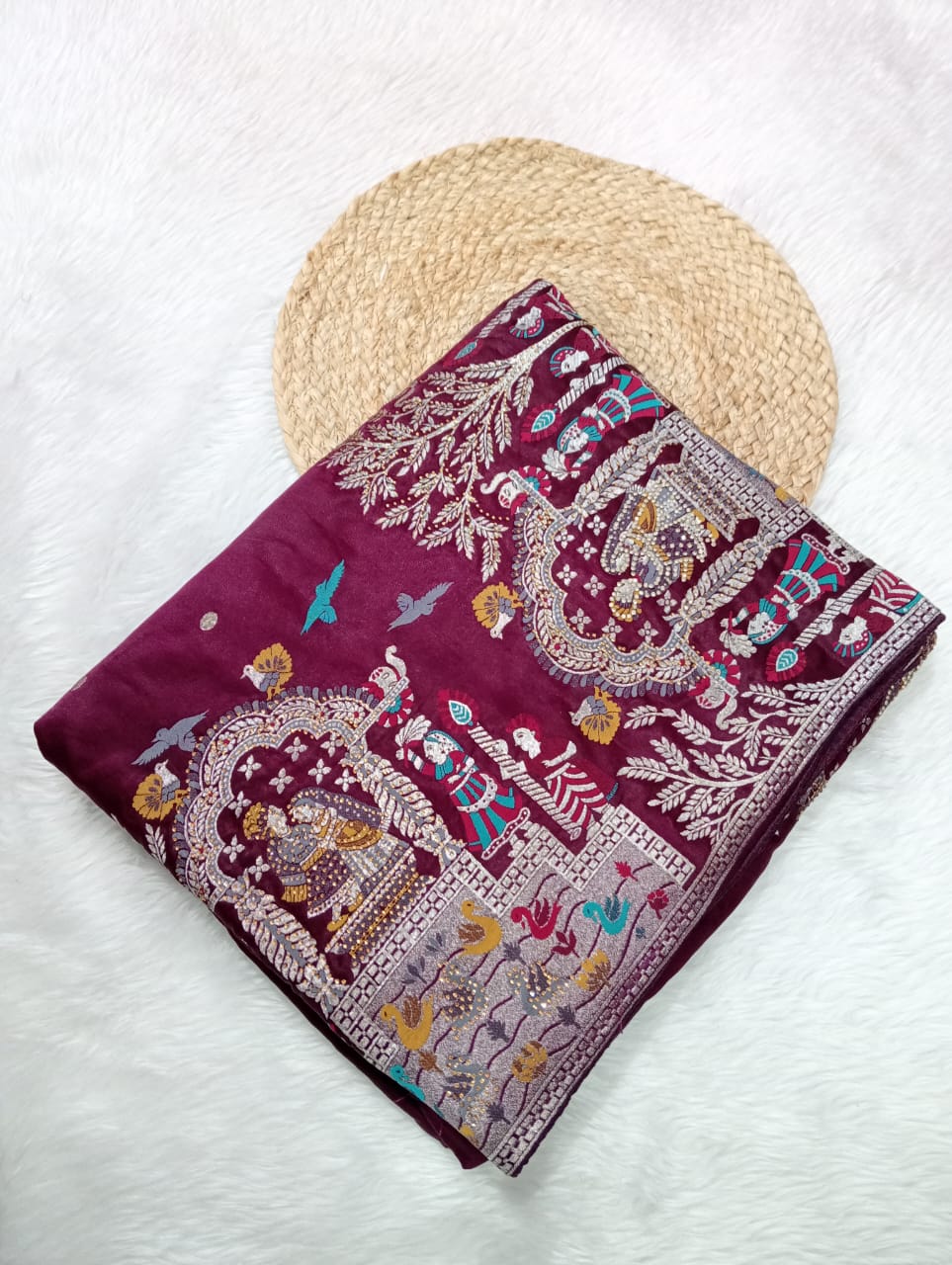 S Y SARTIN PASMINA HANDWORK 1259
