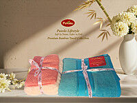 Bamboo Bath Towel Sky Blue