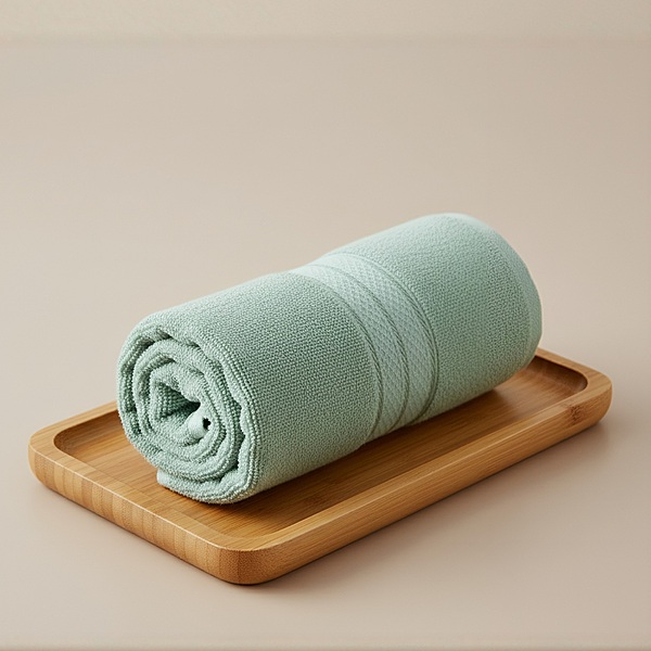 Bamboo Bath Towel Frosted Lime