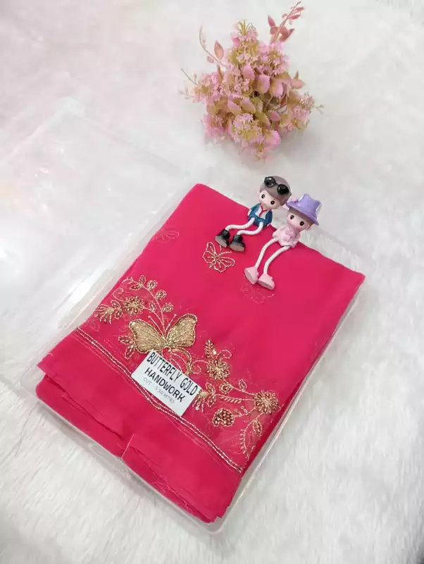 BUTTERFLY GOLD HANDWORK