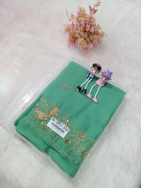 BUTTERFLY GOLD HANDWORK