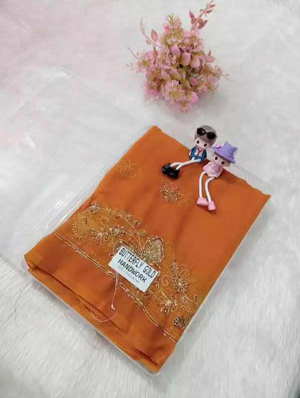 BUTTERFLY GOLD HANDWORK