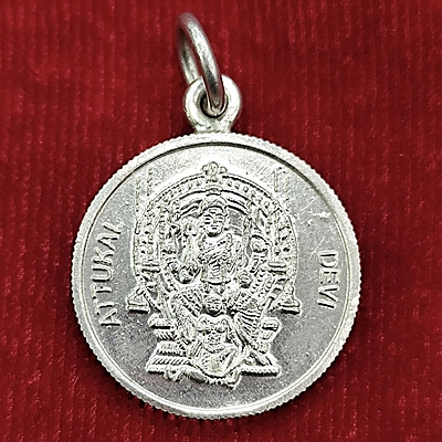 Attukal Devi Silver Pendant | Pure Silver 5gms | Divine Protection & Blessings Attukal Devi Silver Pendant | Pure Silver 5gms | Divine Protection & Blessings