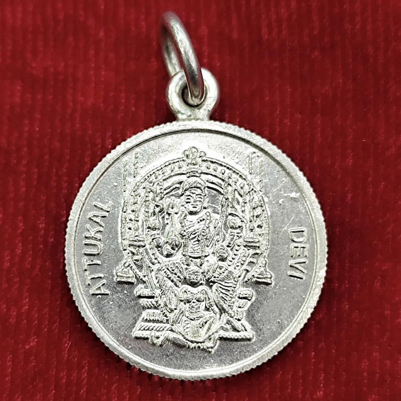 Attukal Devi Silver Pendant | Pure Silver 5gms | Divine Protection & Blessings Attukal Devi Silver Pendant | Pure Silver 5gms | Divine Protection & Blessings