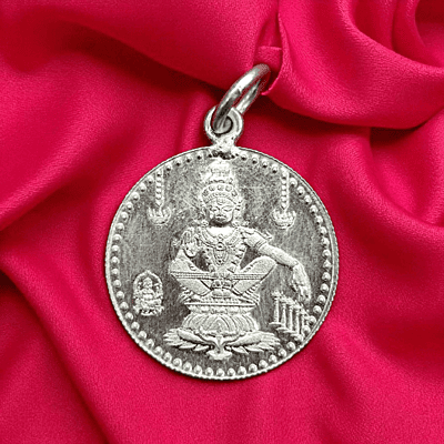 Swami Ayyappa Silver Pendant | Sacred Protection & Devotion | Swamiye Saranam Ayyappa Swami Ayyappa Silver Pendant | Sacred Protection & Devotion | Swamiye Saranam Ayyappa