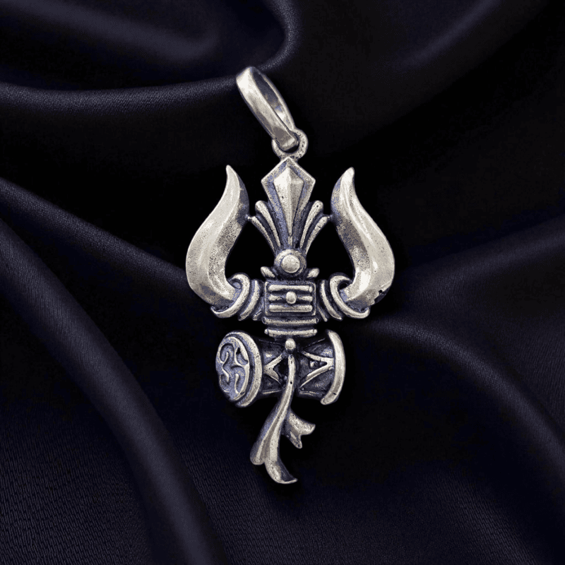 Trishul Pendant | Lord Shiva Symbol 925 Silver | Unisex Pendant Trishul Pendant | Lord Shiva Symbol 925 Silver | Unisex Pendant