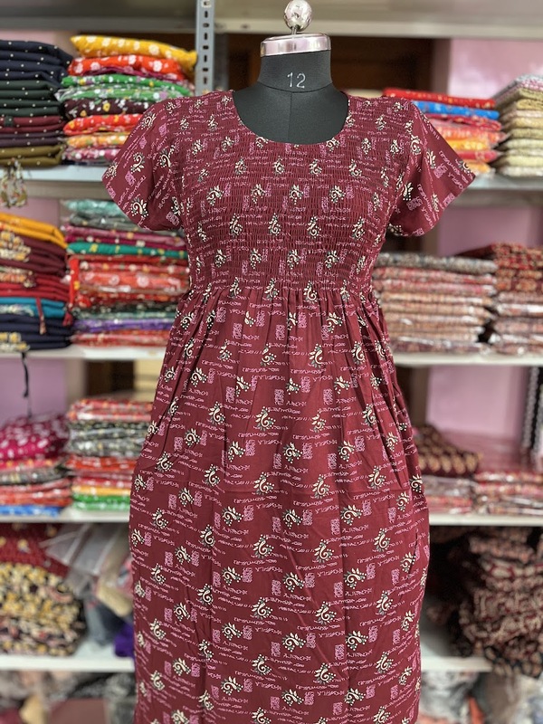 Smoking frock Nighty #376