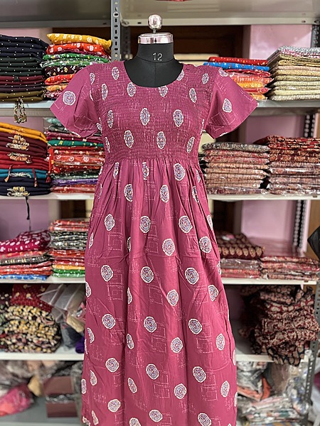 Smoking frock Nighty #410