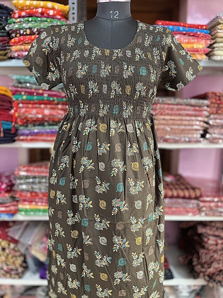 Smoking frock Nighty #412