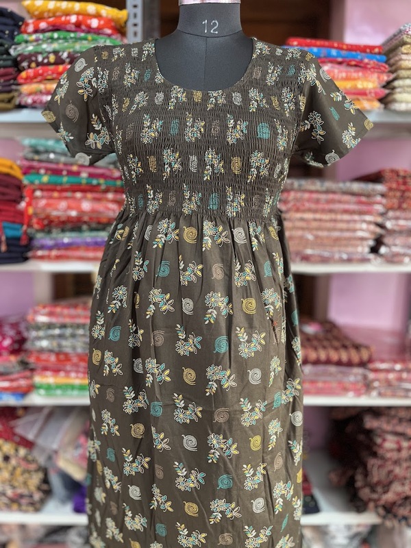 Smoking frock Nighty #412