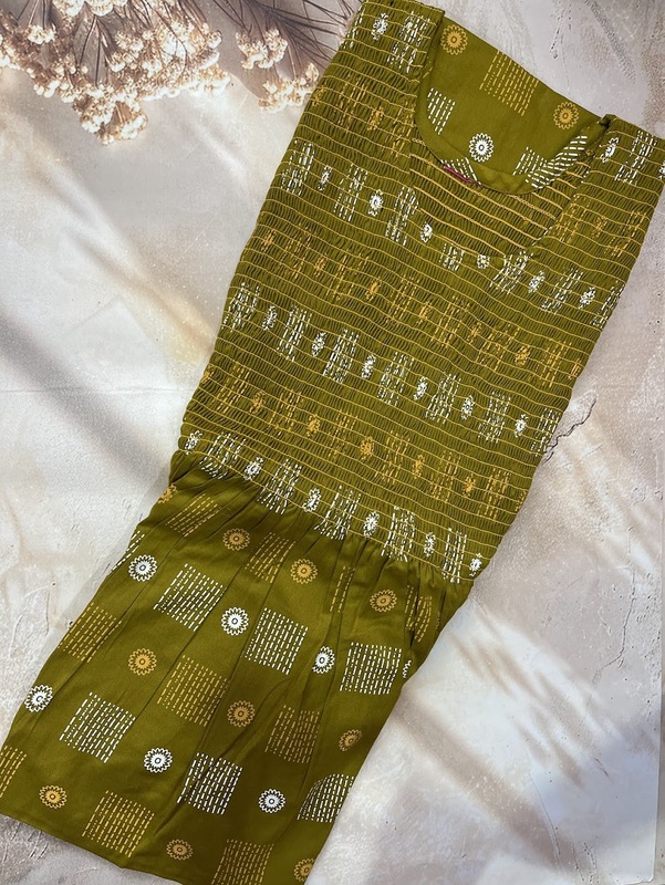 Smoking frock Nighty #594