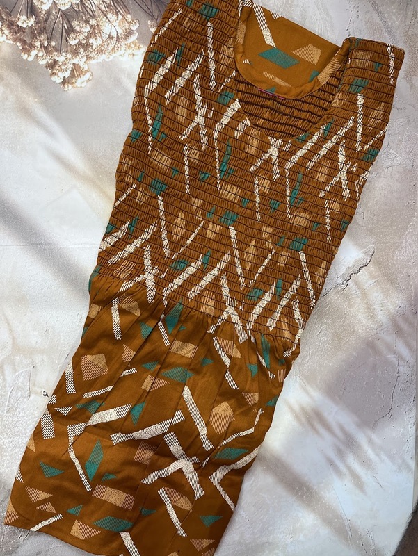 Smoking frock Nighty #595