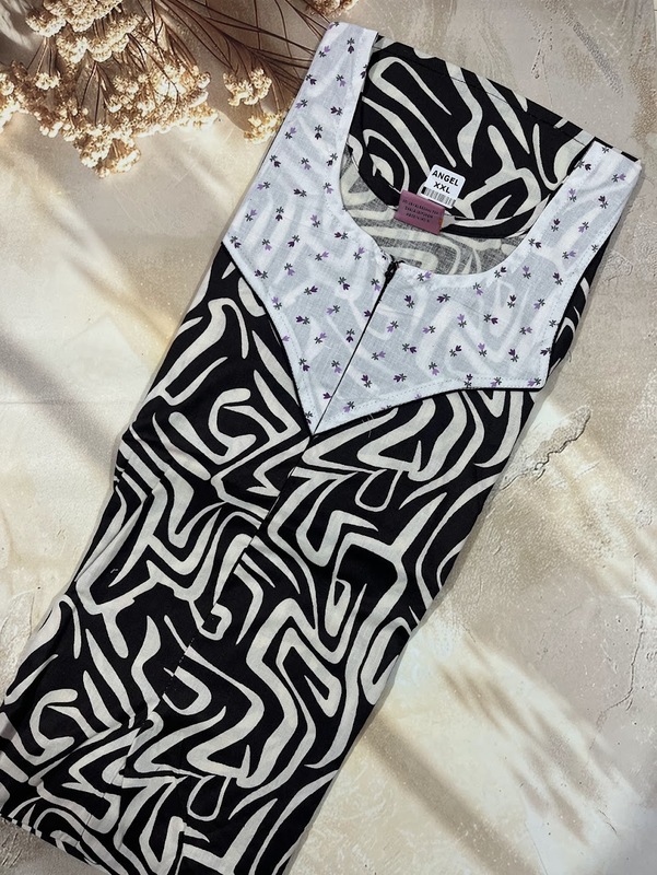 Feeding and non feeding frock -(Angel) XXL #2