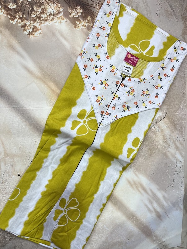 Feeding and non feeding frock -(Angel) XXL #11