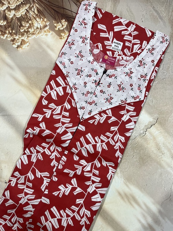 Feeding and non feeding frock -(Angel) XL #8