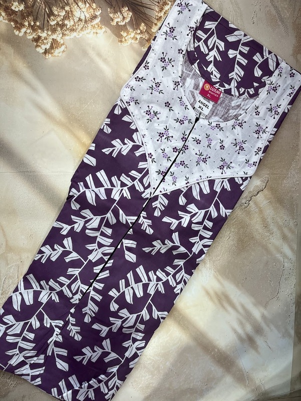 Feeding and non feeding frock -(Angel) XL #3