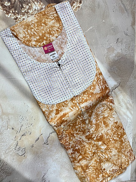 Feeding and non feeding frock -(Angel) XL #15