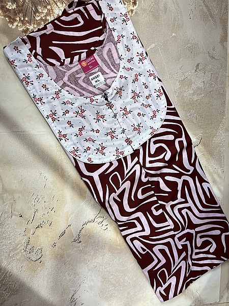 Feeding and non feeding frock -(Angel) XL #21