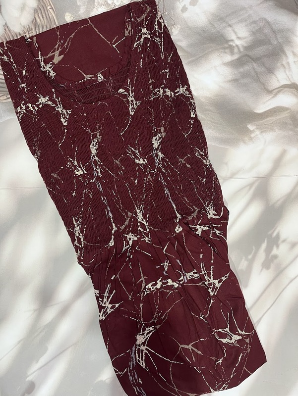 Smoking frock Nighty #619