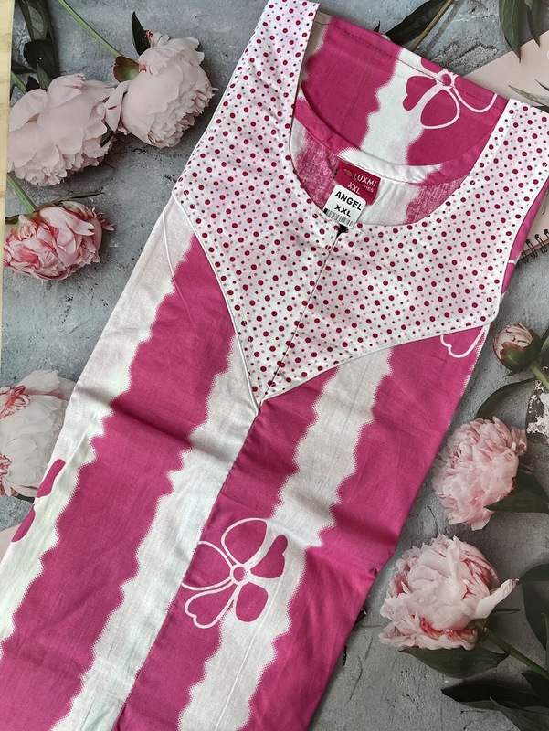 Feeding and non feeding frock -(Angel) XXL #30