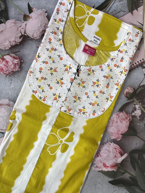 Feeding and non feeding frock -(Angel) XXL #36