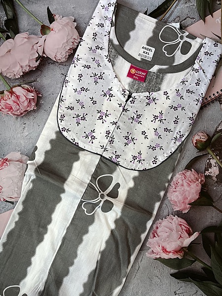 Feeding and non feeding frock -(Angel) XXL #37