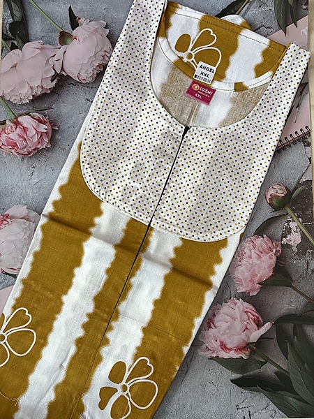 Feeding and non feeding frock -(Angel) XXL #38