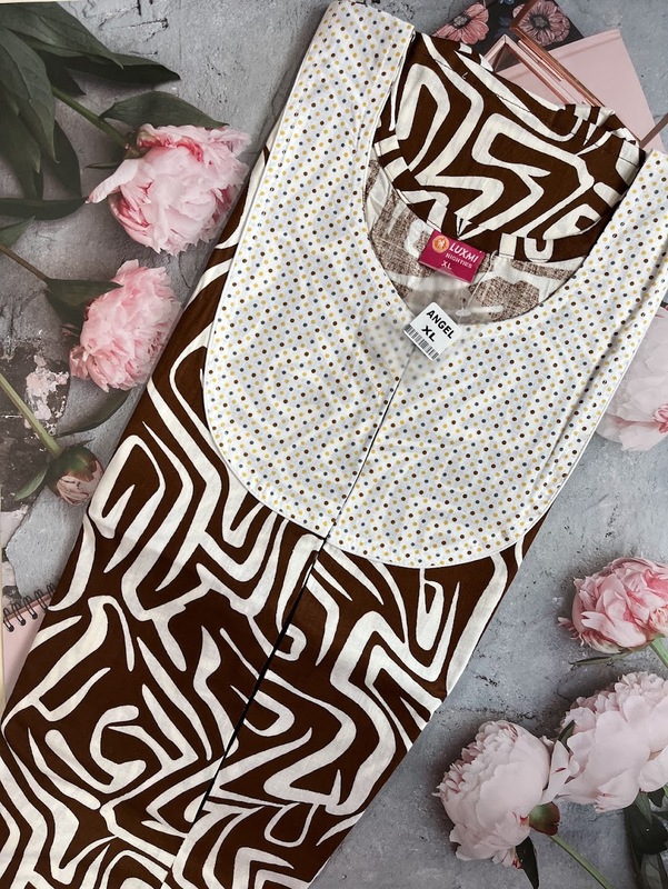 Feeding and non feeding frock -(Angel) XL #29