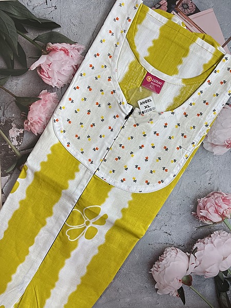 Feeding and non feeding frock -(Angel) XL #31