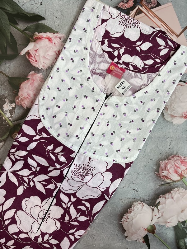 Feeding and non feeding frock -(Angel) XL #33