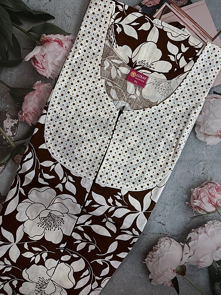 Feeding and non feeding frock -(Angel) XL #34