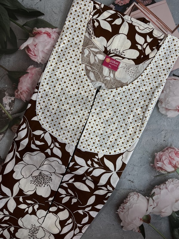 Feeding and non feeding frock -(Angel) XL #34