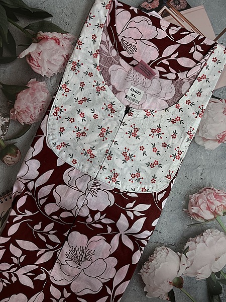 Feeding and non feeding frock -(Angel) XL #35