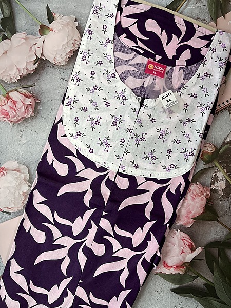 Feeding and non feeding frock -(Angel) XL #38