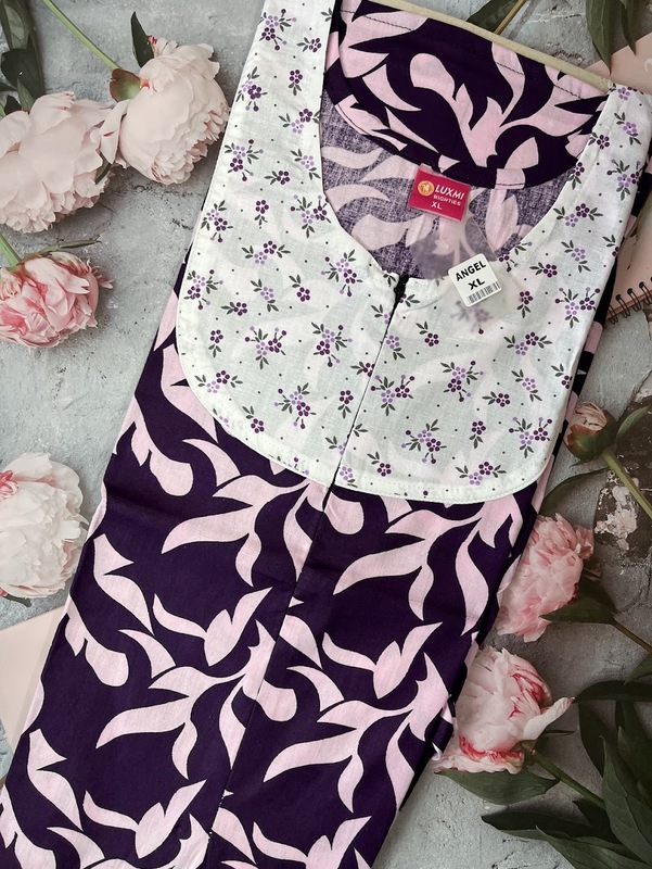 Feeding and non feeding frock -(Angel) XL #38