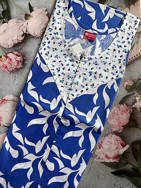 Feeding and non feeding frock -(Angel) XL #39