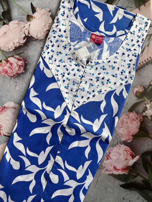 Feeding and non feeding frock -(Angel) XL #39