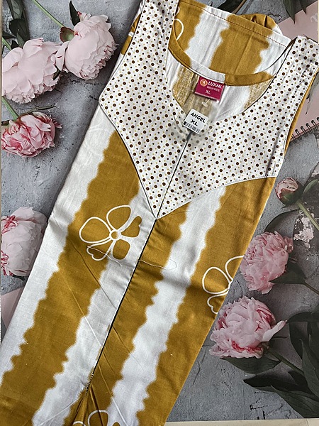 Feeding and non feeding frock -(Angel) XL #41