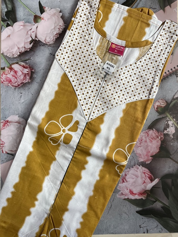 Feeding and non feeding frock -(Angel) XL #41
