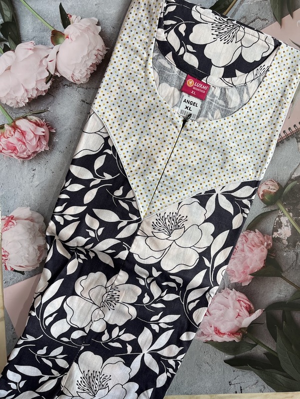 Feeding and non feeding frock -(Angel) XL #43