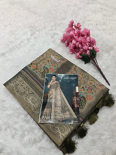 M L KANJIVARAM SILK 1005