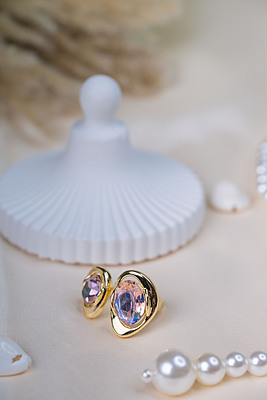 Aurora Oval Stone Ring