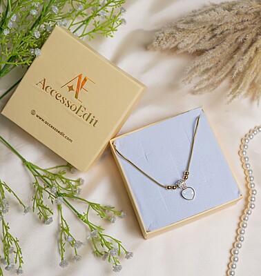 MOP Heart Glow Necklace