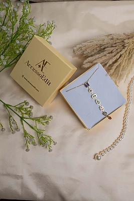 Multi-Gemstone Drop Necklace