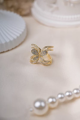 Serene Butterfly Ring